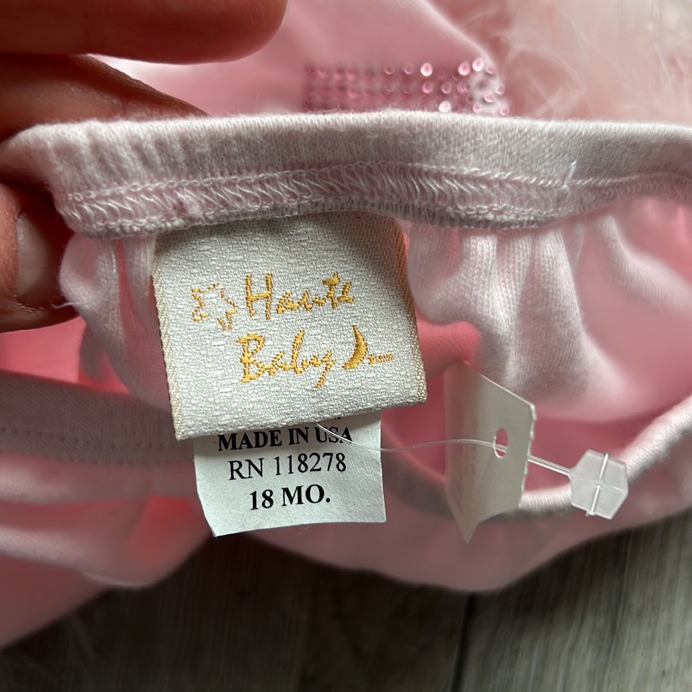 Heart Rhinestone Valentines Diaper Cover - Picture 4 of 4